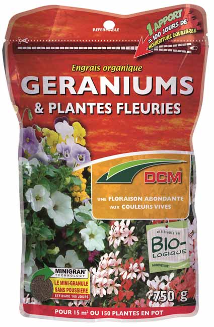 ENGRAIS GERANIUMS 0.75 KG